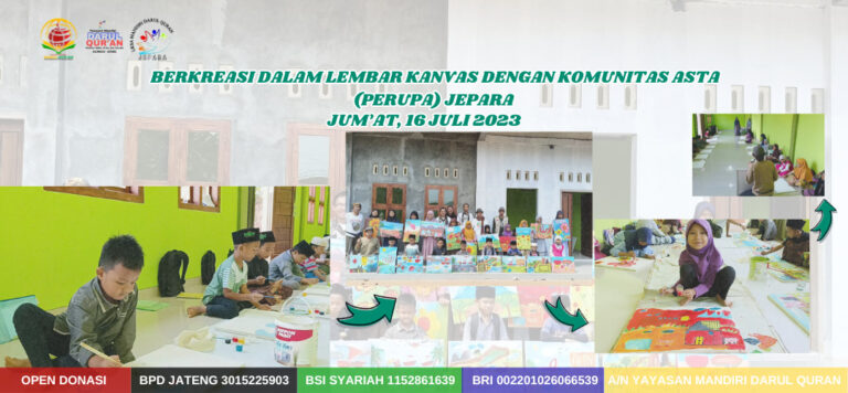 Read more about the article Berkreasi Dalam Lembar Kanvas Dengan Komunitas Asta (Perupa Jepara)