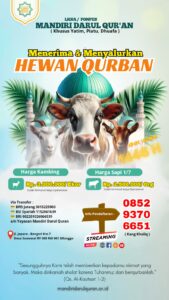 Read more about the article Ayo Berkurban, Raih Pahala & Bantu Sesama!