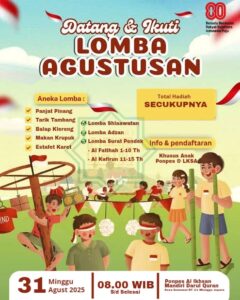 Read more about the article Ayo Bantu Meriahkan 17 Agustus Bersama Anak-Anak Yatim!