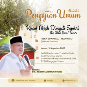 Read more about the article Meneladani Semangat Pahlawan: Pengajian Umum di Makam Mbah Dimyati Sukri
