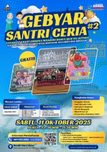 Read more about the article ADA YANG ANEH….!! LOBSTER MENGIKUTI GEBYAR SANTRI CERIA 2025