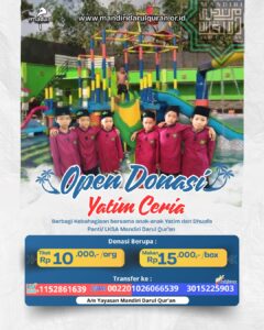 Read more about the article Program “Yatim Ceria” – Berbagi Kebahagiaan Bersama Anak Yatim & Dhuafa