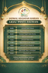Read more about the article Kegiatan Harian Anak LKSA/Panti Asuhan Mandiri Darul Qur’an